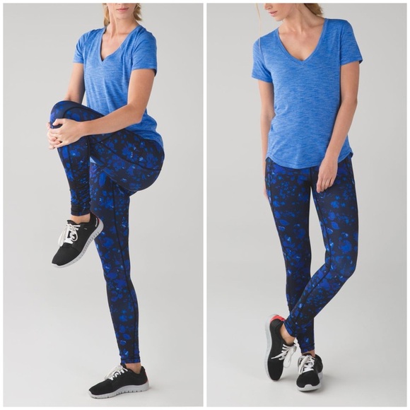 Lululemon Speed Tight IV *Full-On Luxtreme Dandy Digie Porcelaine Black (Size 6) - Picture 1 of 16